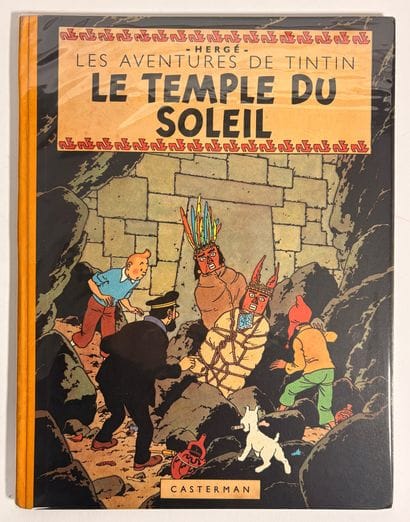 Tintin - The Temple of the Sun: First Edition,...