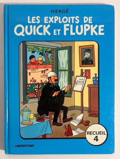 Bob de Moor - Signed copy: *Quick and Flupke,...