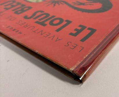 Tintin - The Blue Lotus: Original 1946 B1...