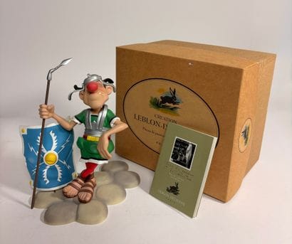 Uderzo - Leblon-Delienne: Set of 2 figurines....