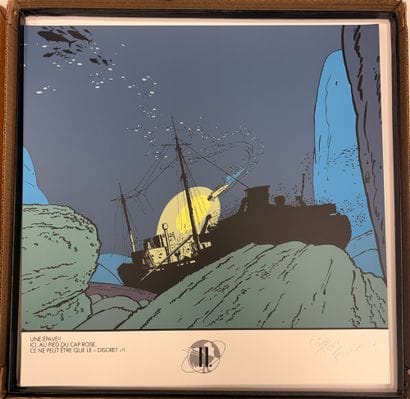 Spirou - The Moray Eel's Lair: A superb portfolio...