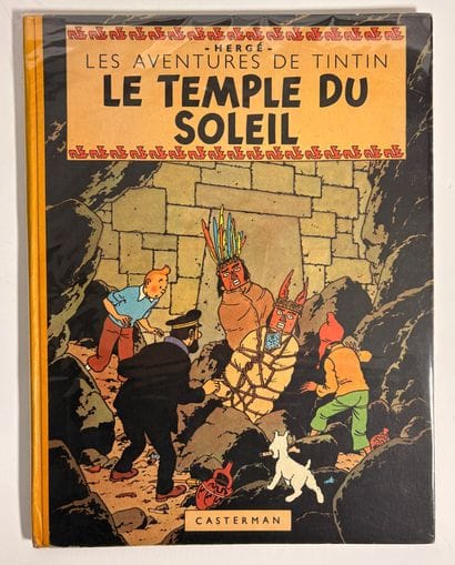 Tintin - The Temple of the Sun: First Edition,...
