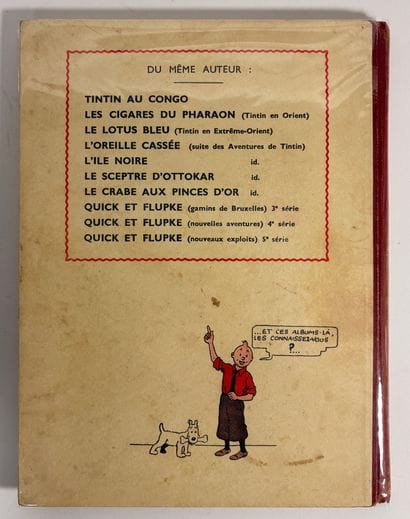 Tintin (B&W) - In America: Casterman Edition...