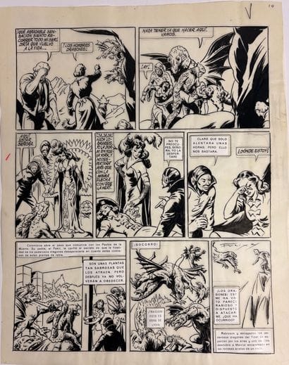 Emilio Freixas - Set of 20 prints: *Los Dragones...