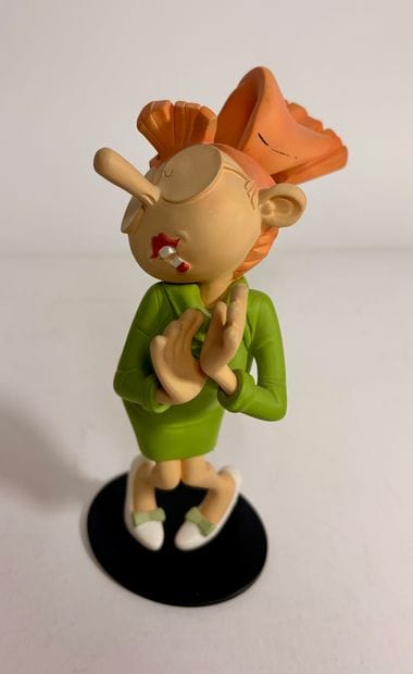 Franquin - Leblon-Delienne: Set of 2 figurines.
Gaston...