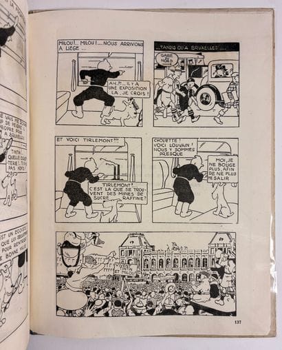Tintin B&W - In the Land of the Soviets/Miscellaneous:...