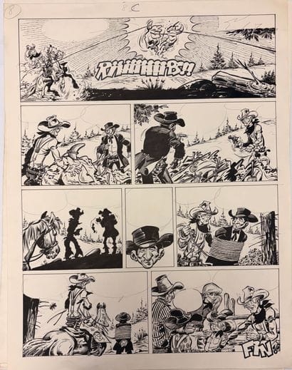 Jordi Buxade - Set of 17 panels/strips: Illustrations...