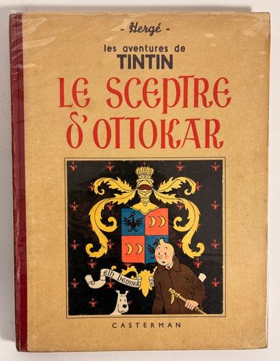 Tintin (B&W) - King Ottokar's Scepter: Casterman...