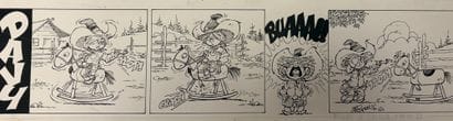Jordi Buxade - Set of 7 autographs/drawings:...