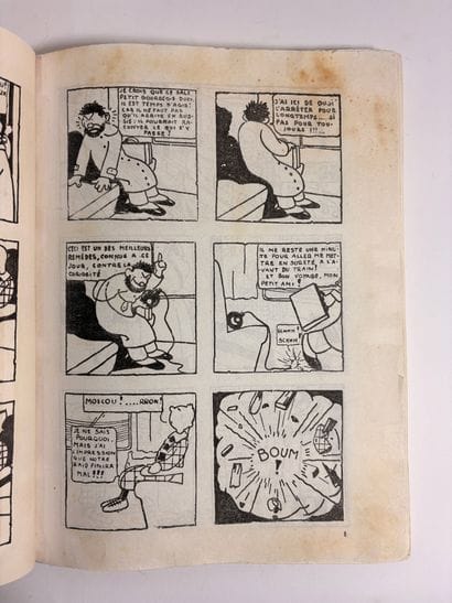 Tintin B&W - In the Land of the Soviets/Miscellaneous:...