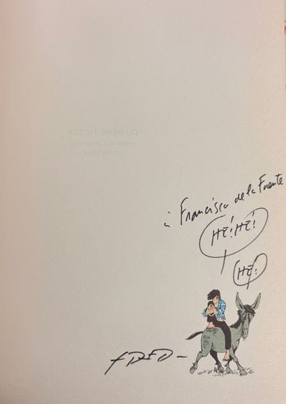 Fred - Set of 4 signed copies: Philémon 1,...