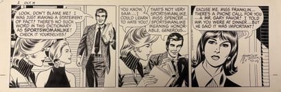 Harold Ledoux - Original comic strip: Artwork...