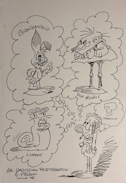 Mordillo/Miscellaneous - Set of 13 signed...