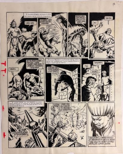Emilio Freixas - Set of 20 prints: *Los Dragones...