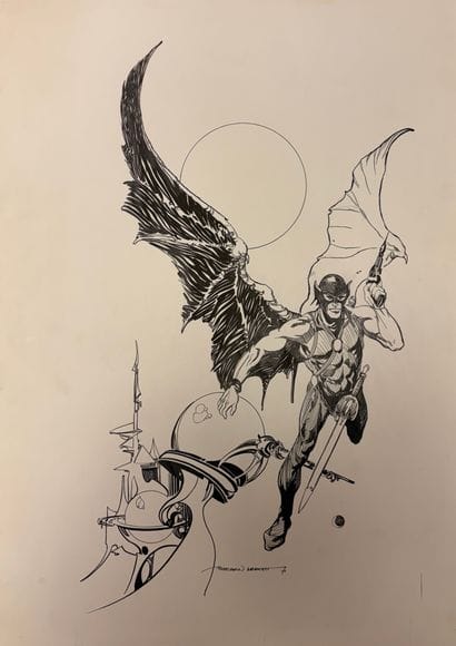 Esteban Maroto - Original drawing: A stunning...