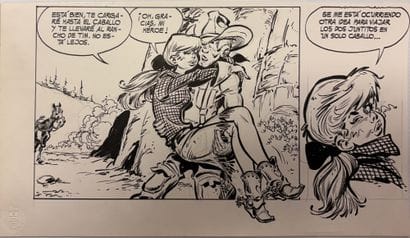 Jordi Buxade - Set of 17 panels/strips: Illustrations...