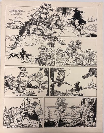 Jordi Buxade - Set of 17 panels/strips: Illustrations...