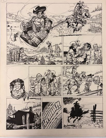 Jordi Buxade - Set of 17 panels/strips: Illustrations...