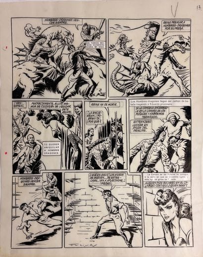 Emilio Freixas - Set of 20 prints: *Los Dragones...