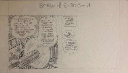 Bob Brown - Set of 5 pencil drawings: Preliminary...