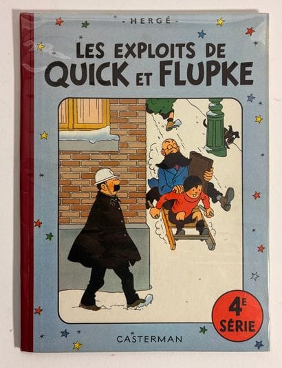 Quick and Flupke 4: First edition, B4 format....