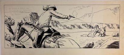 Bob Brown - Set of 3 original drawings: India...