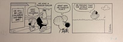 Mort Walker Addison - Original comic strip:...