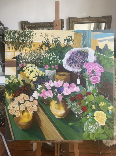 FABIENNE SCHULLER
Flowers
Acrylic on canvas...