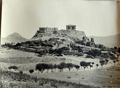 PHOTOGRAPH 
in black and white showing a...