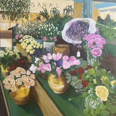 FABIENNE SCHULLER
Flowers
Acrylic on canvas...