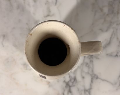 PITCHER 
made of German ceramic with geometric...