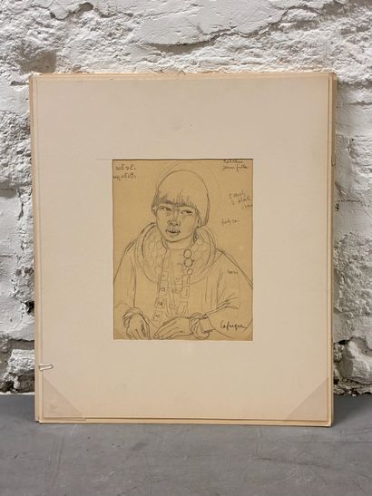 LÉA LAFUGIE (1890–1972) 
Bust of a Young...