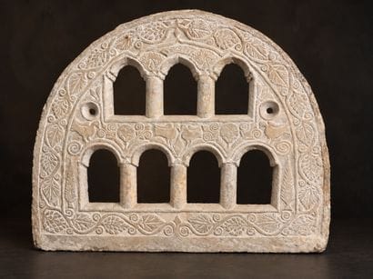 OPENWORK ARCHITECTURAL ELEMENT 
carved from...