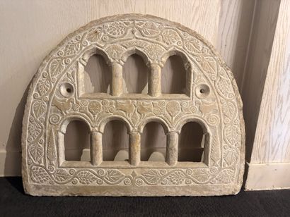 OPENWORK ARCHITECTURAL ELEMENT 
carved from...