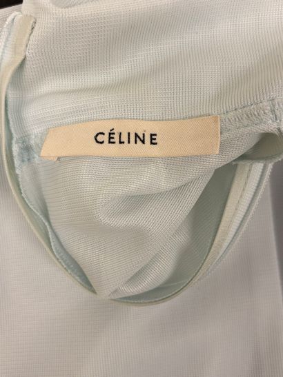 CELINE. 
Haut à manches longues bleu ciel....