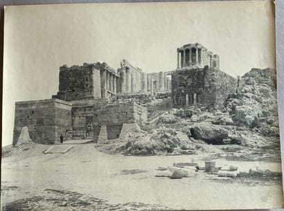 PHOTOGRAPH 
in black and white showing an...