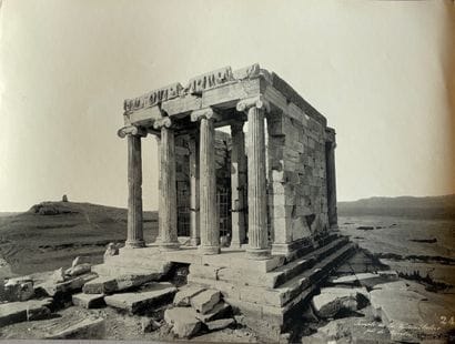 PHOTOGRAPH 
in black and white depicting...