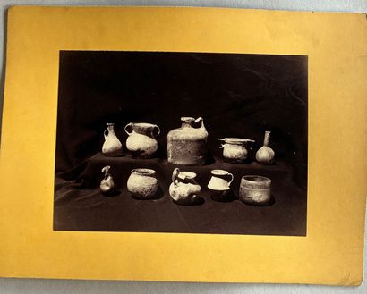 PHOTOGRAPH 
of archaeological objects in...