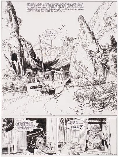 HERMANN (1938-2026)
Bernard Prince - La flamme...