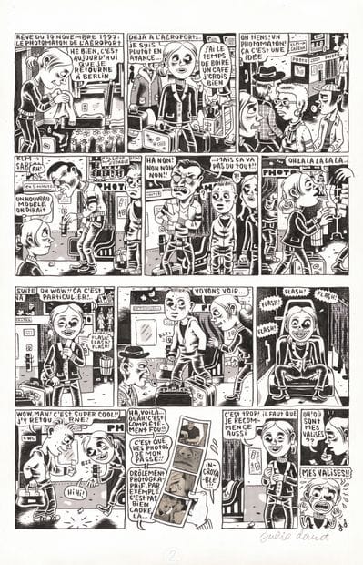 Julie DOUCET (née en 1965)
Maxiplotte
Encre...
