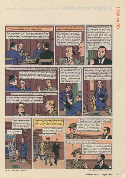 Ted BENOIT (1947-2016)
Blake et Mortimer...