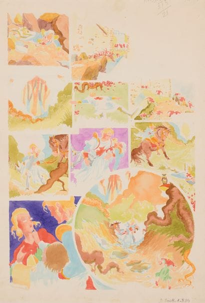 Edmond-François CALVO (1892-1957)
Roland
Encre...