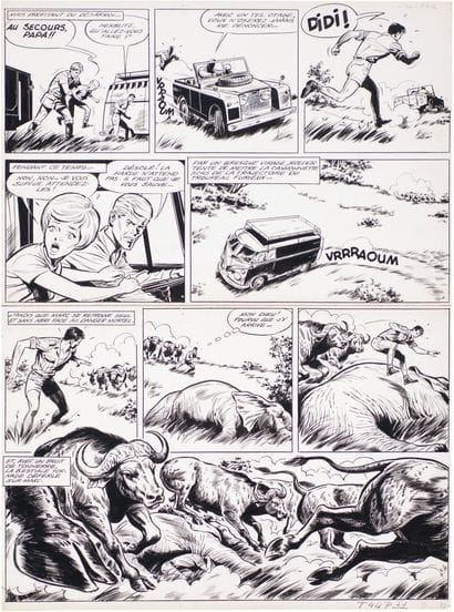 Édouard AIDANS (1930-2018)
Les Franval -...