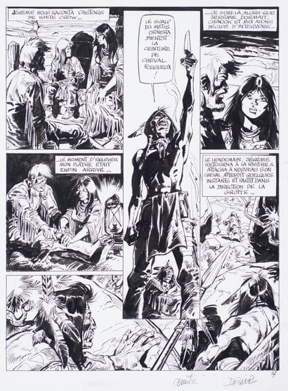 DERIB (né en 1944)
Buddy Longway - Le secret
Encre...