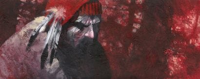 * CROMWELL (né en 1959)
Le dernier des Mohicans
Acrylique...