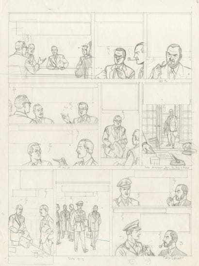 Ted BENOIT (1947-2016)
Blake et Mortimer...