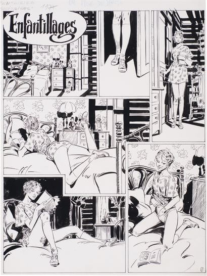 ALEXIS (1946-1977)
Fantaisies solitaires
Encre...
