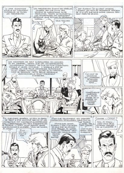Philippe FRANCQ (né en 1961)
Largo Winch...