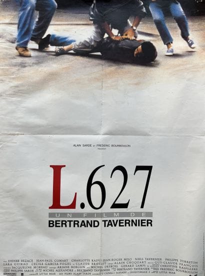 L. 627 Bertrand Tavernier 1992 60x80 cm French...