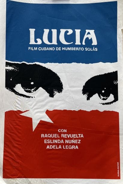 LUCIA Humberto Solas 1968 50x76cm Cuban poster...